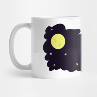 Moon and stars Mug